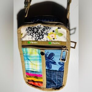 LeSportsac Floral and Plaid Crossbody Bag